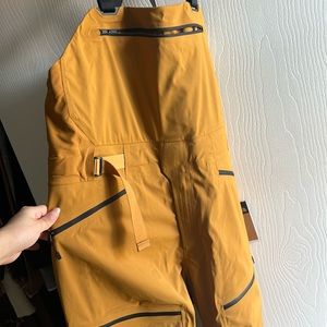 snowboarding overalls